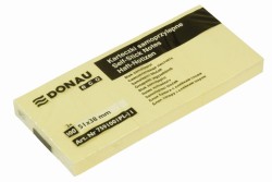 Notes samoprzylepny Donau Eco żółty 100k 38 mm x 51 mm (7591001PL-11)