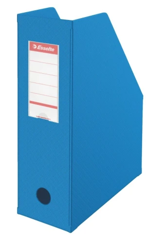 Pojemnik na dokumenty pionowy Esselte A4 - niebieski 242 mm x 100 mm x 310 mm (56075)