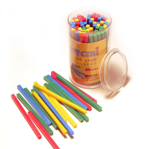 Patyczki do liczenia Temper do nauki liczenia 100 el. (080)