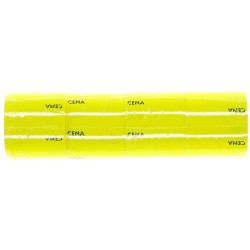 Etykieta do oznaczania Poligraf cenowa typ B - żółta 27 mm x 50 mm