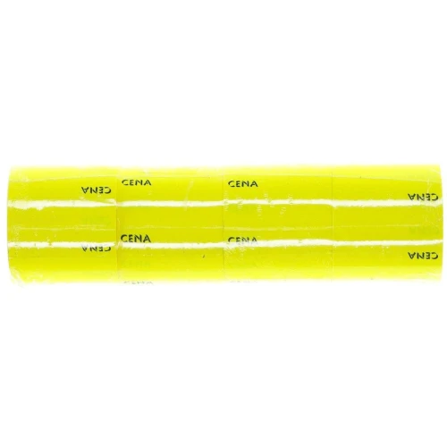 Etykieta do oznaczania Poligraf cenowa typ B - żółta 27 mm x 50 mm
