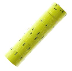 Etykieta do oznaczania Poligraf cenowa typ A - żółta 18 mm x 35 mm