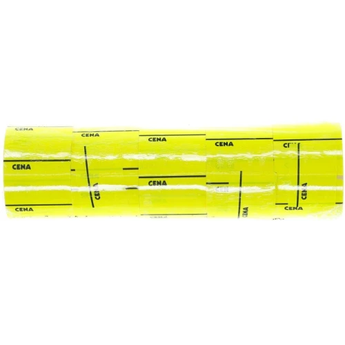 Etykieta do oznaczania Poligraf cenowa typ C - żółta 28 mm x 40 mm