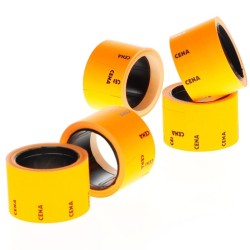 Etykieta do oznaczania Poligraf cenowa typ A - pomarańczowa 18 mm x 35 mm