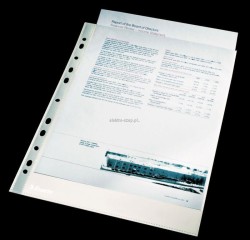 Koszulki na dokumenty Esselte krystaliczne A4 kolor: przezroczysty typu U 105 mic. (56093)