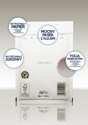 Koperta powietrzna AirPro 14/D - biały 175 mm x 265 mm