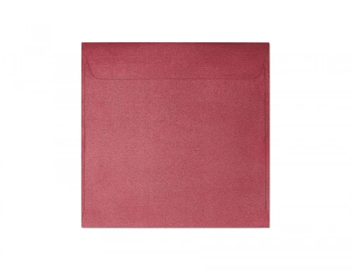 Koperta Galeria Papieru pearl - czerwony 145 mm x 145 mm (280717)