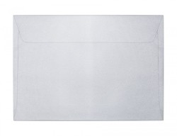 Koperta Galeria Papieru c5 diamentowa biel C5 - srebrna 162 mm x 229 mm (280616)