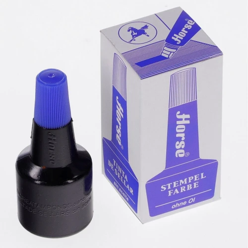 Tusz do stempli Horse kolor: niebieski 28 ml (140-1052)