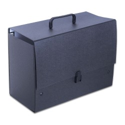 Teczka kartonowa na zatrzask Penmate B4 kolor: czarna (TT6307)