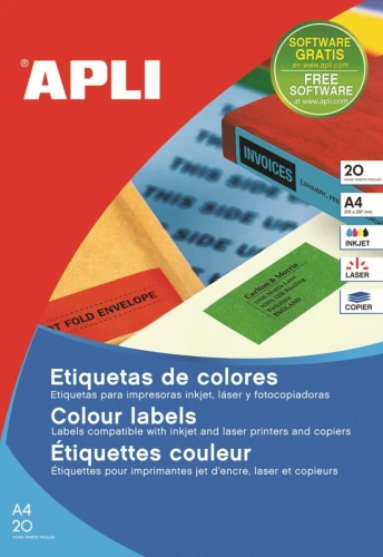 Etykieta samoprzylepna