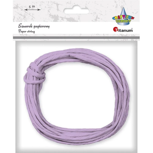 Sznurek Titanum Craft-Fun Series papierowy 5 m (G88)