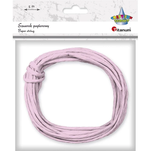 Sznurek Titanum Craft-Fun Series papierowy 5 m (G55)
