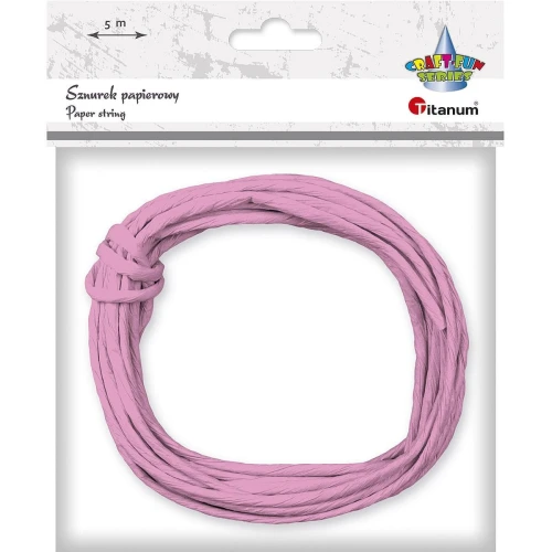 Sznurek Titanum Craft-Fun Series papierowy 5 m (G9)