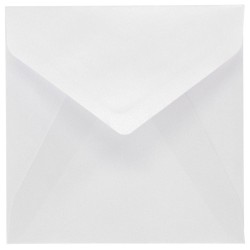 Koperta millenium diamentowa biel K kw - biały diamentowy 145 mm x 145 mm