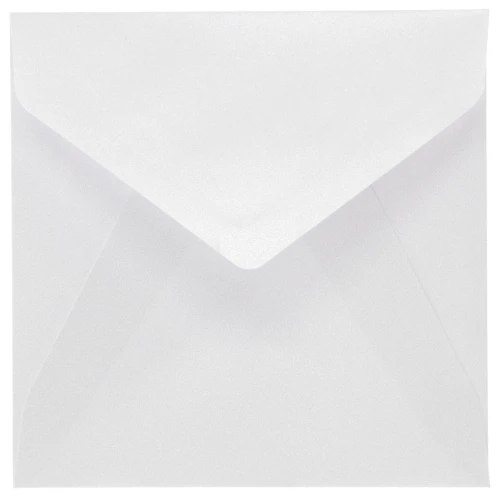Koperta millenium diamentowa biel K kw - biały diamentowy 145 mm x 145 mm