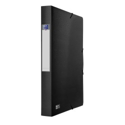 Teczka plastikowa na gumkę Oxford Urban A4 kolor: czarny (400104371)