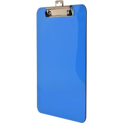 Deska z klipem (podkład do pisania) Tetis A4 - niebieski 315 mm x 225 mm (BD641-N)