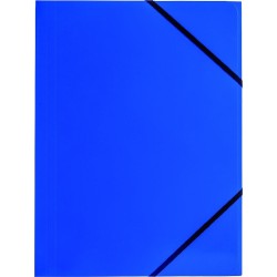 Teczka kartonowa na gumkę Tetis A4 kolor: niebieski 320 mm x 240 mm (BT600-N)