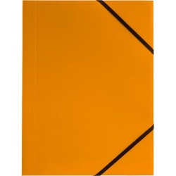 Teczka kartonowa na gumkę Tetis A4 kolor: pomarańczowy 350 g 320 mm x 240 mm (BT600-P)