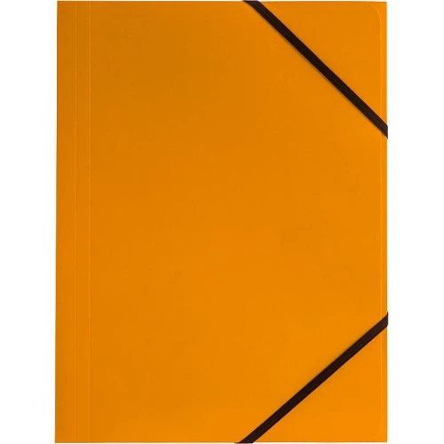 Teczka kartonowa na gumkę Tetis A4 kolor: pomarańczowy 350 g 320 mm x 240 mm (BT600-P)