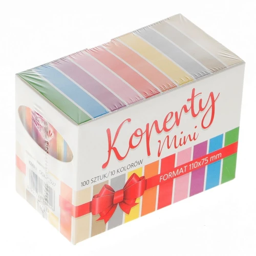 Koperta Pol-mak kolorowe - mix (KMINI_OGKO)