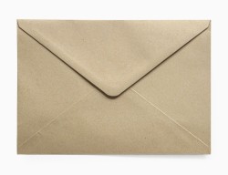 Koperta Galeria Papieru nature ciemnobeżowy k C5 - beżowa 162 mm x 229 mm (280620)