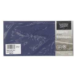 Koperta pearl granat DL - granatowy 110 mm x 220 mm