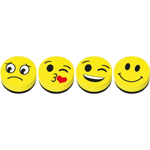 Ścieracz do tablicy Fun&amp;Joy magnetyczna (EMOJI)