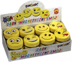 Ścieracz do tablicy Fun&amp;Joy magnetyczna (EMOJI)