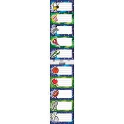 Naklejka na zeszyt Beniamin sport 40 mm x 80 mm (609745)