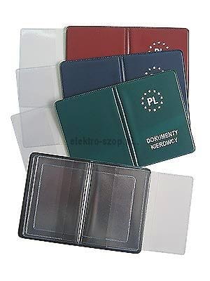 Okładka na dokumenty Warta dowód rejestracyjny, prawo jazdy 87 mm x 120 mm (999-031)