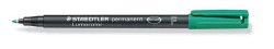 Foliopis Staedtler Lumocolor 318 0,6 mm zielony