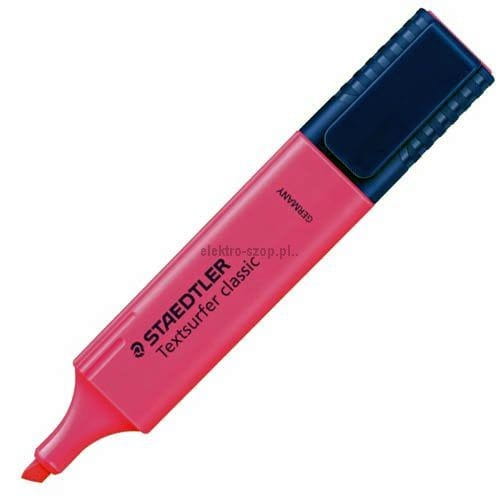 Zakreślacz Staedtler top star, różowy 1,0-5,0 mm (S 364-23)