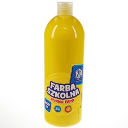 Farby plakatowe Astra szkolne kolor: żółty 1000 ml 1 kol.