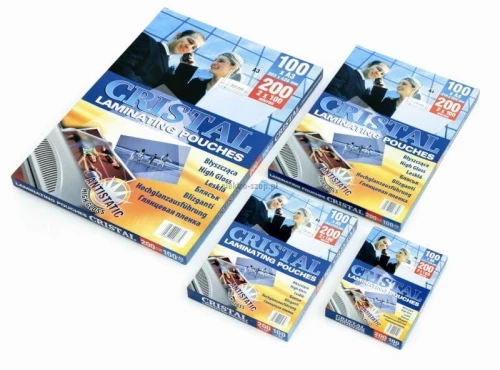 Folia do laminowania Argo Standard - przezroczysty 100 mic. 75 mm x 105 mm (327510)