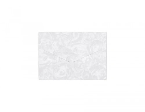Koperta Galeria Papieru róże B7 - biały 88 mm x 125 mm (280511)