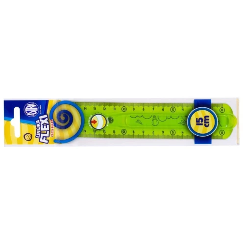 Linijka plastik Top 2000 FLEXI 15 cm (424120002)