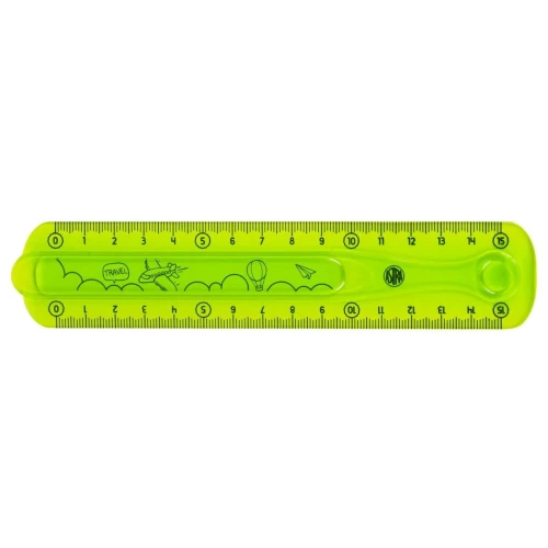 Linijka plastik Top 2000 FLEXI 15 cm (424120002)
