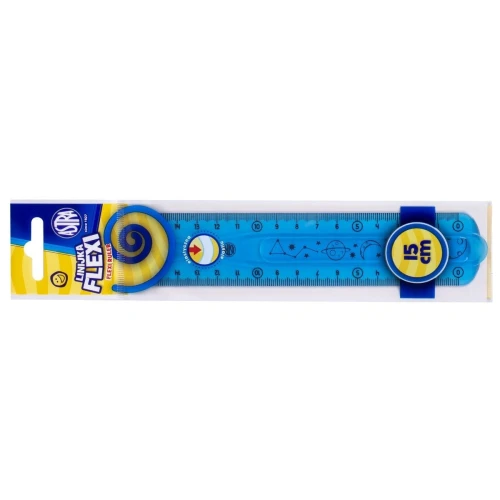Linijka plastik Top 2000 FLEXI 15 cm (424120002)