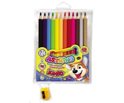 Kredki ołówkowe Astrino jumbo 18 kol. (312221003)