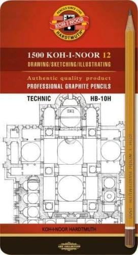 Ołówek Koh-I-Noor 1502/I (różne)