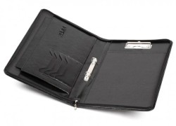 Teczka konferencyjna Jan-Pol Bis AKTÓWKA A4 - czarny 380 mm x 260 mm (AK-01)