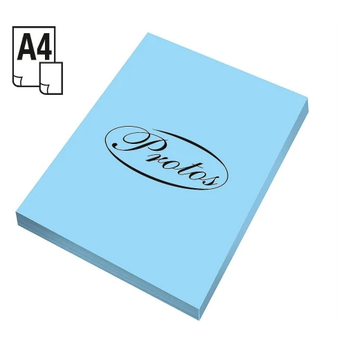 Papier kolorowy Protos ksero A4 - błękitny 160 g