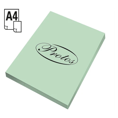 Papier kolorowy Protos A4 - seledynowy 160 g
