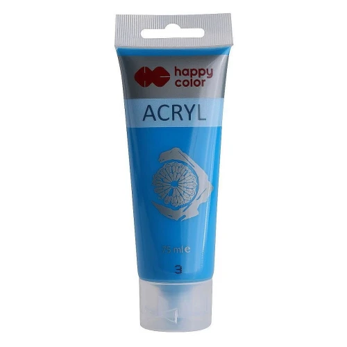Farba akrylowa Happy Color kolor: niebieska 75 ml (HA 7370 0075-3)