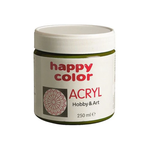 Farba akrylowa Happy Color kolor: zielona 250 ml (HA 7370 0250-56)