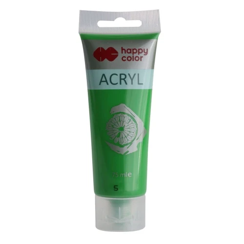 Farba akrylowa Happy Color kolor: zielona 75 ml (HA 7370 0075-5)