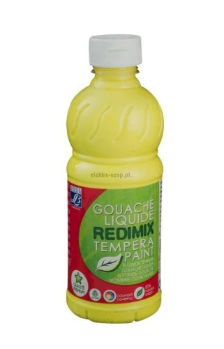 Farba tempera Lefranc&amp;Bourgeois REDIMIX kolor: yellow 500 ml 1 kol. (188281)