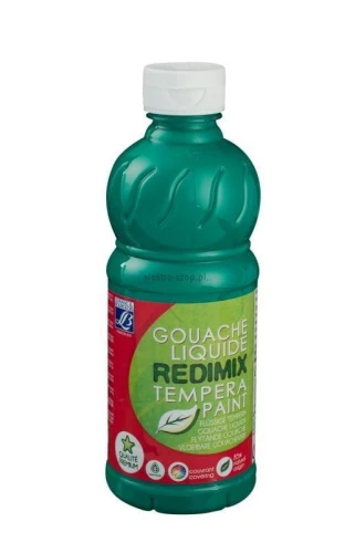 Farba tempera Lefranc&amp;Bourgeois REDIMIX kolor: zielony 500 ml 1 kol. (188282)